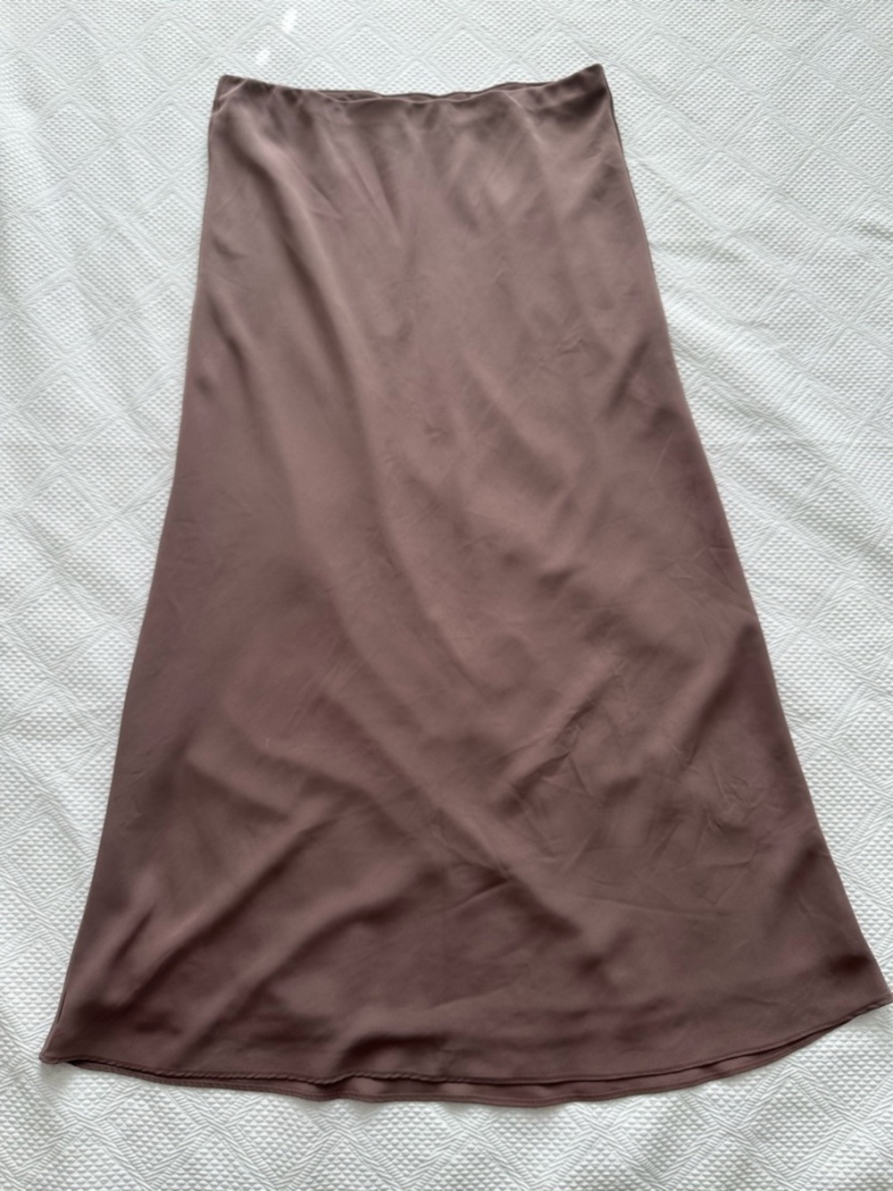 Abercrombie & Fitch Mauve A-Line Maxi Skirt